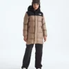 Parka lungă Nuptse pentru băieți și fete Parka lungă Nuptse pentru băieți și fete