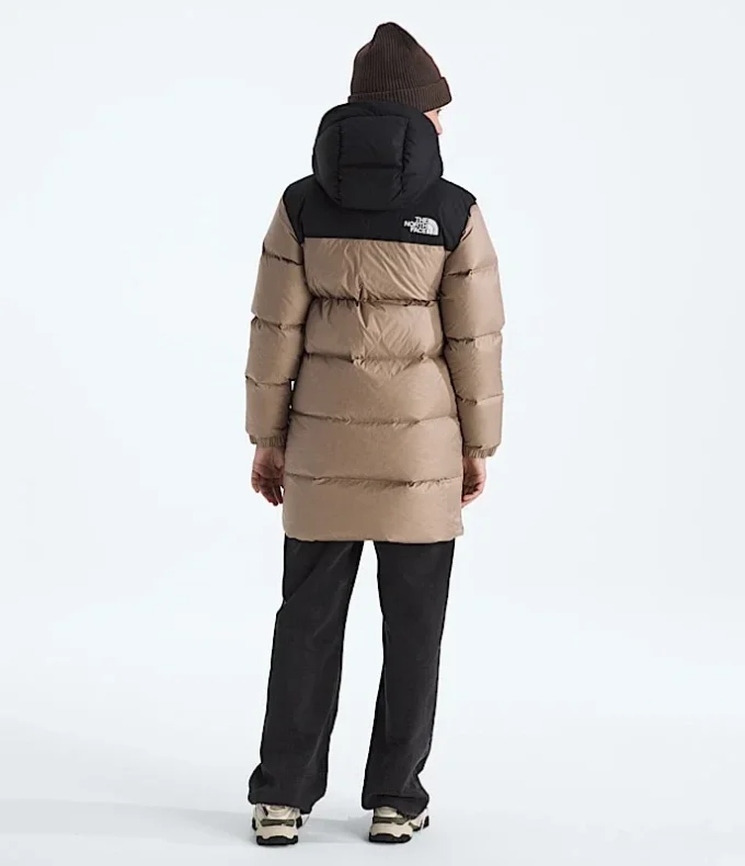 Parka lungă Nuptse pentru băieți și fete Parka lungă Nuptse pentru băieți și fete