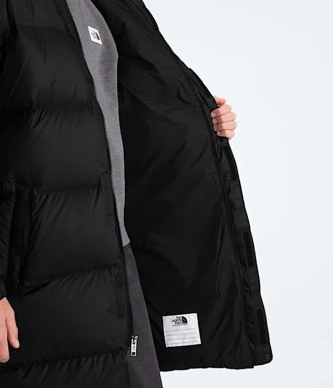 Parka lungă Nuptse pentru băieți și fete Parka lungă Nuptse pentru băieți și fete