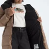 Parka lungă Nuptse pentru băieți și fete Parka lungă Nuptse pentru băieți și fete