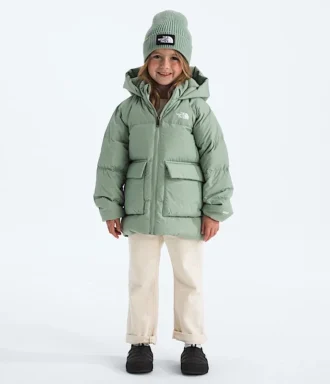 Parka pentru copii North Down cu căptușeală din fleece