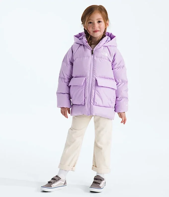 Parka pentru copii North Down cu căptușeală din fleece Parka pentru copii North Down cu căptușeală din fleece