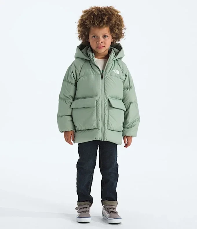 Parka pentru copii North Down cu căptușeală din fleece Parka pentru copii North Down cu căptușeală din fleece