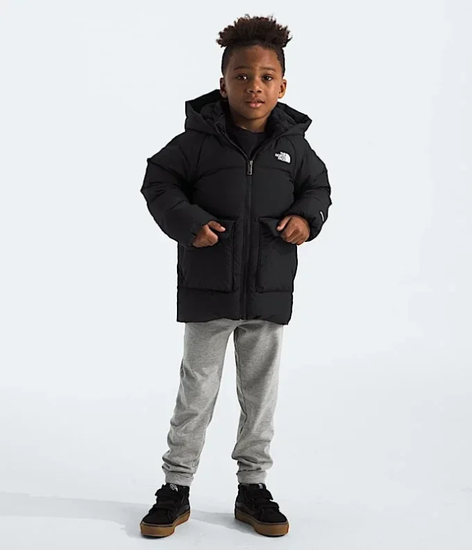 Parka pentru copii North Down cu căptușeală din fleece Parka pentru copii North Down cu căptușeală din fleece