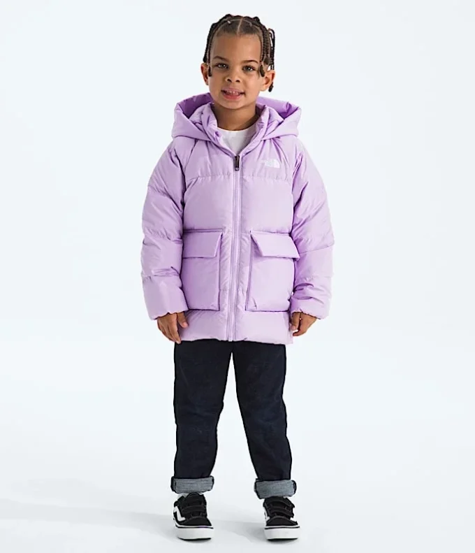 Parka pentru copii North Down cu căptușeală din fleece Parka pentru copii North Down cu căptușeală din fleece