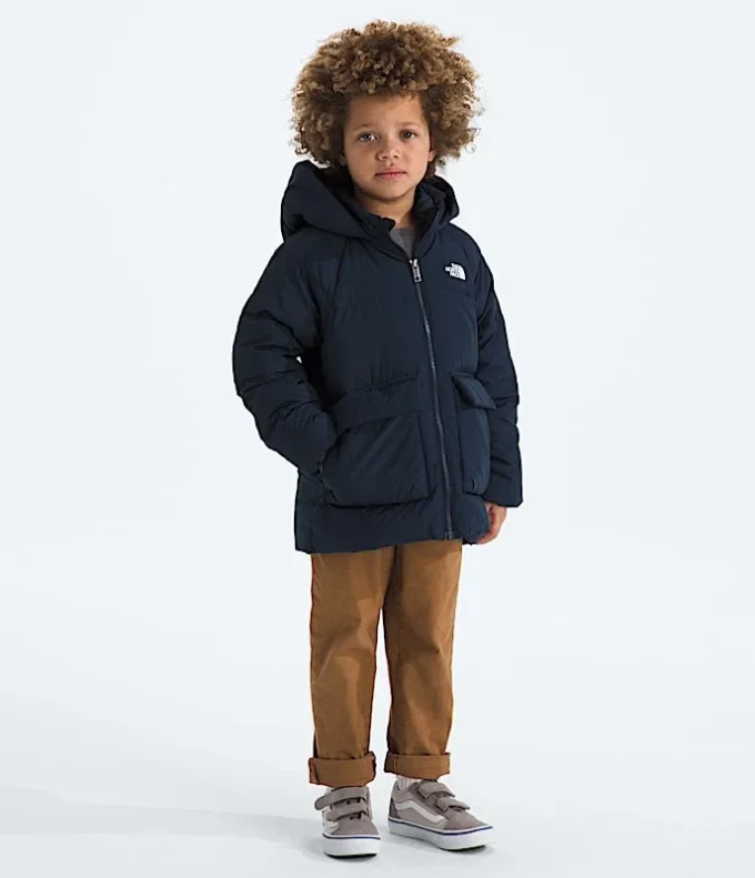 Parka pentru copii North Down cu căptușeală din fleece Parka pentru copii North Down cu căptușeală din fleece