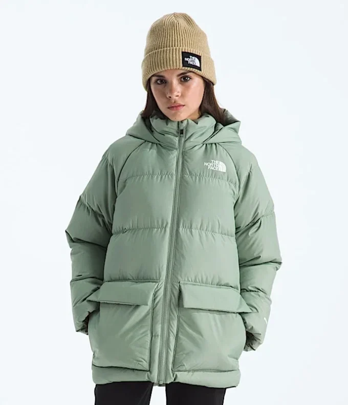 Parka scurtă pentru băieți și fete, căptușită cu fleece North Down Parka scurtă pentru băieți și fete, căptușită cu fleece North Down