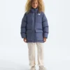 Parka scurtă pentru băieți și fete, căptușită cu fleece North Down Parka scurtă pentru băieți și fete, căptușită cu fleece North Down