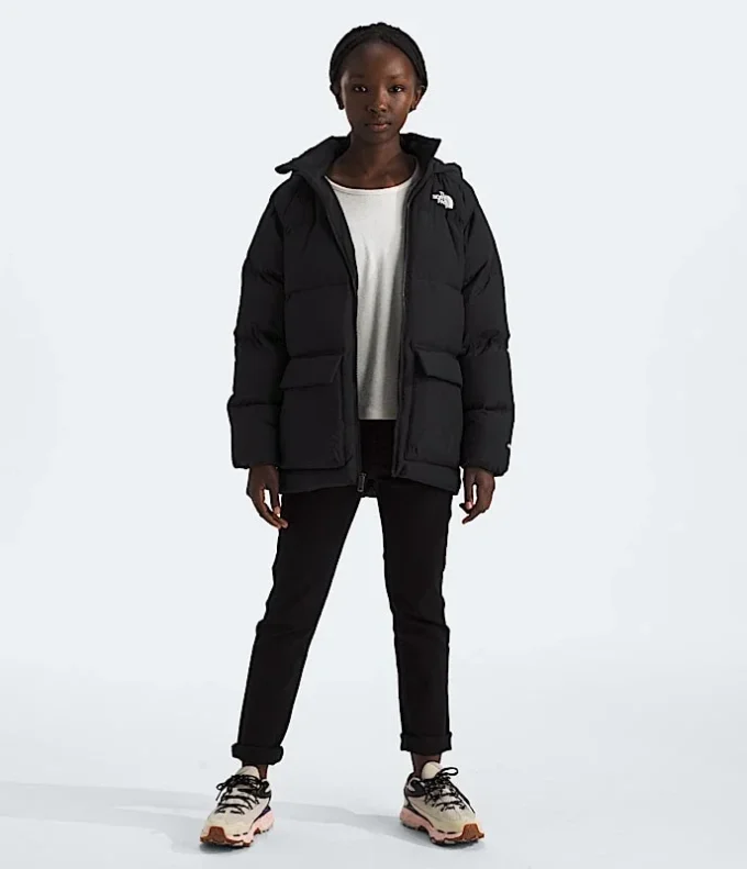 Parka scurtă pentru băieți și fete, căptușită cu fleece North Down Parka scurtă pentru băieți și fete, căptușită cu fleece North Down