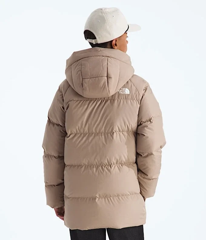 Parka scurtă pentru băieți și fete, căptușită cu fleece North Down Parka scurtă pentru băieți și fete, căptușită cu fleece North Down