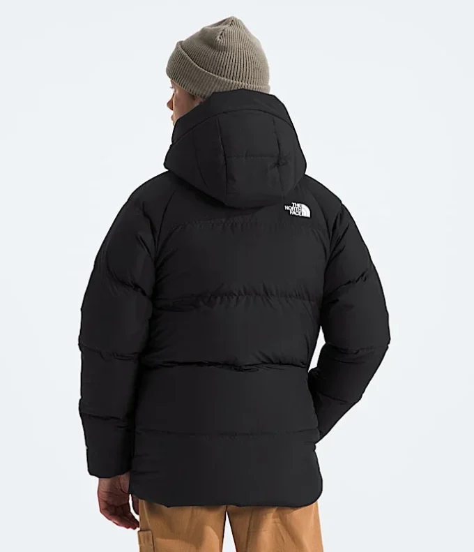 Parka scurtă pentru băieți și fete, căptușită cu fleece North Down Parka scurtă pentru băieți și fete, căptușită cu fleece North Down