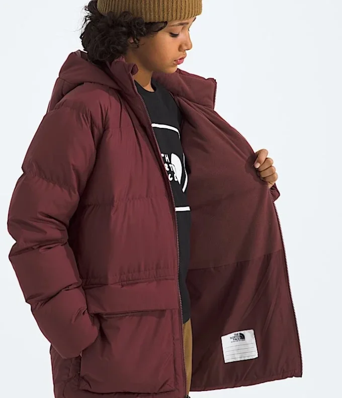 Parka scurtă pentru băieți și fete, căptușită cu fleece North Down Parka scurtă pentru băieți și fete, căptușită cu fleece North Down