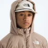 Parka scurtă pentru băieți și fete, căptușită cu fleece North Down Parka scurtă pentru băieți și fete, căptușită cu fleece North Down