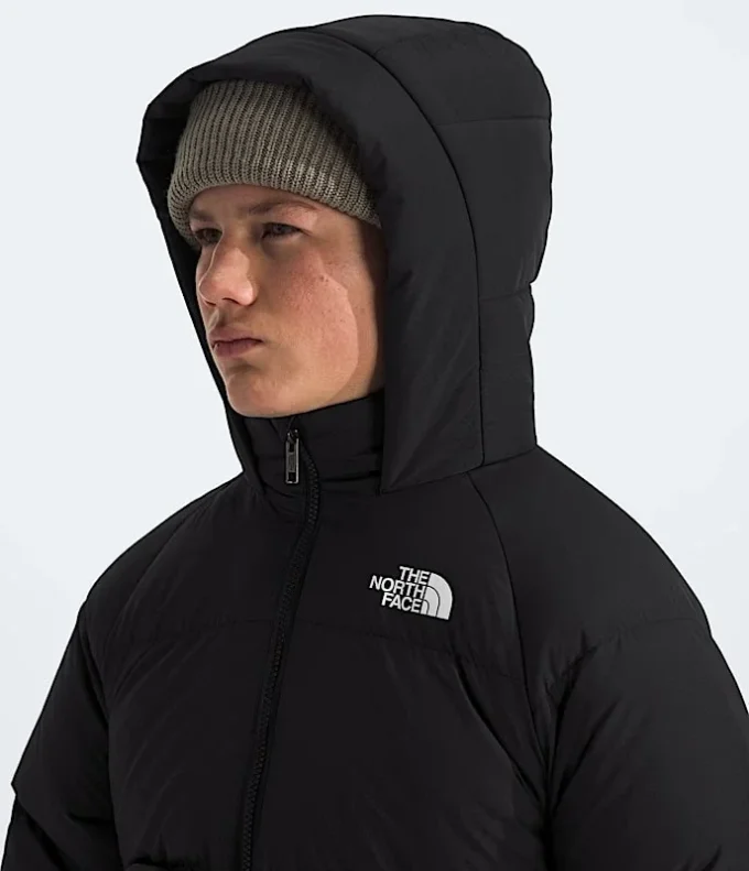 Parka scurtă pentru băieți și fete, căptușită cu fleece North Down Parka scurtă pentru băieți și fete, căptușită cu fleece North Down