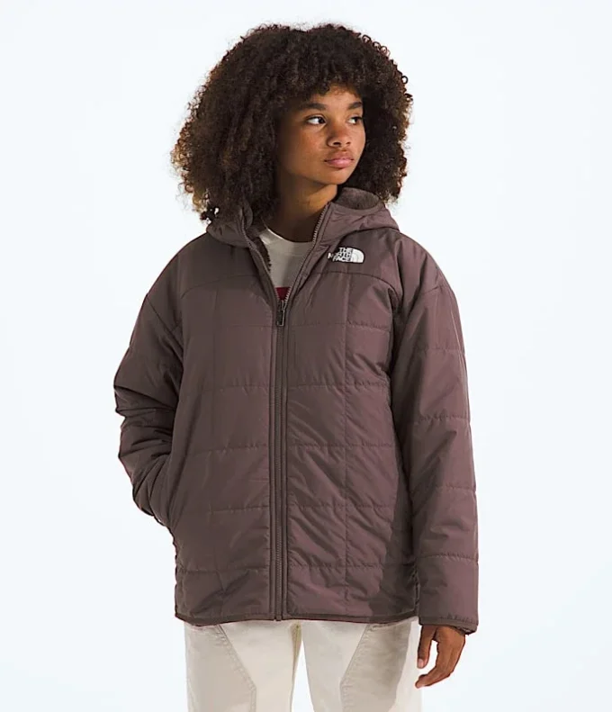 Parka scurtă reversibilă Shasta pentru fete Parka scurtă reversibilă Shasta pentru fete