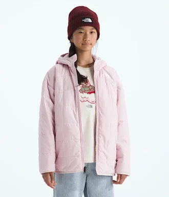 Parka scurtă reversibilă Shasta pentru fete