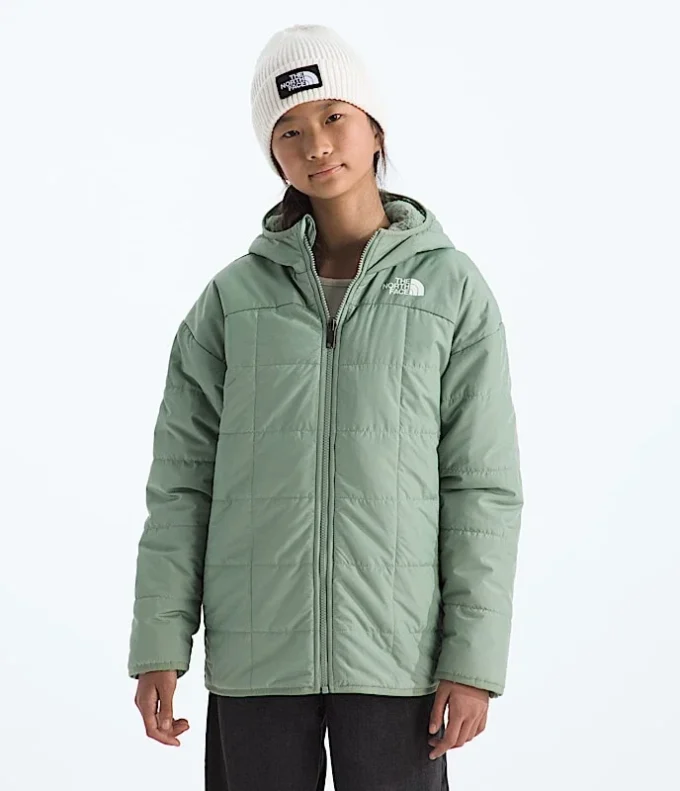 Parka scurtă reversibilă Shasta pentru fete Parka scurtă reversibilă Shasta pentru fete