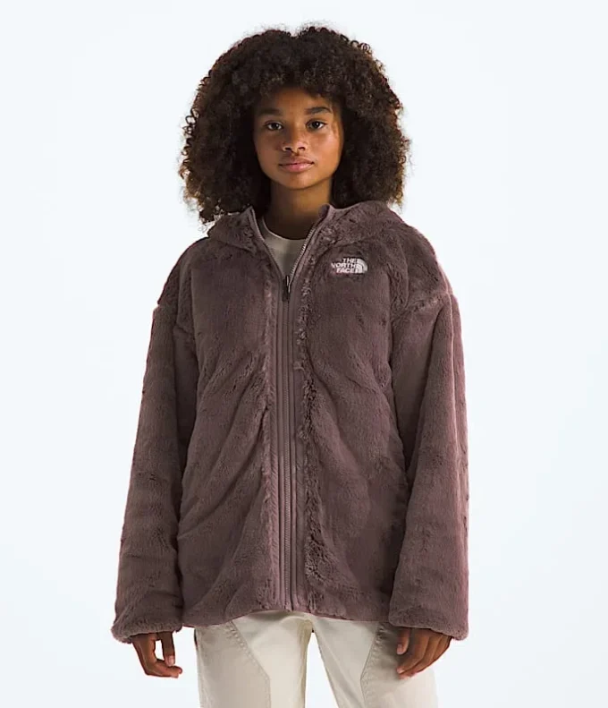 Parka scurtă reversibilă Shasta pentru fete Parka scurtă reversibilă Shasta pentru fete