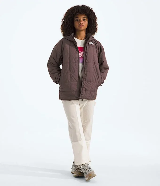 Parka scurtă reversibilă Shasta pentru fete Parka scurtă reversibilă Shasta pentru fete