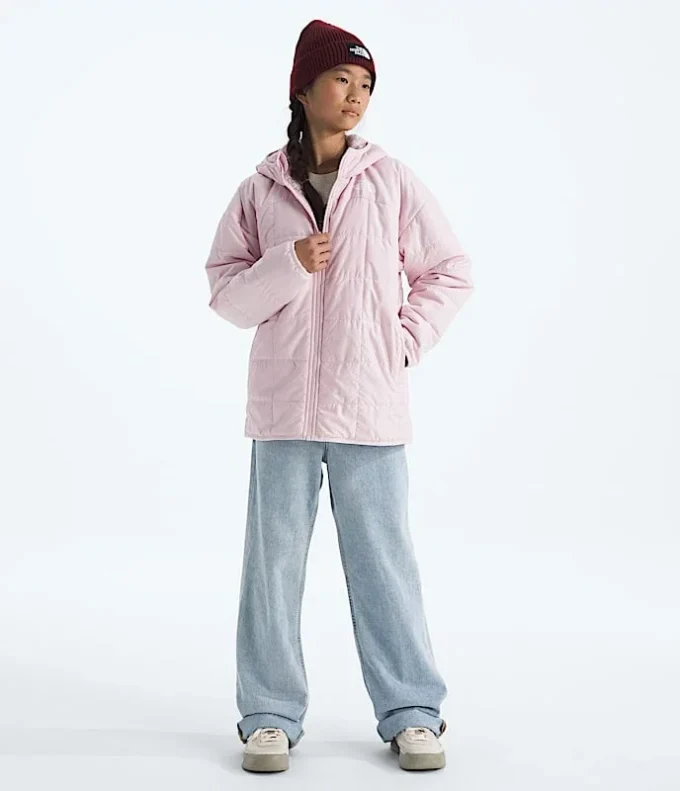 Parka scurtă reversibilă Shasta pentru fete Parka scurtă reversibilă Shasta pentru fete