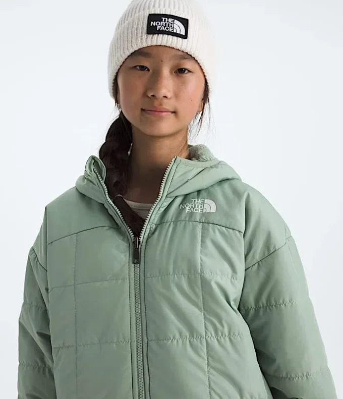 Parka scurtă reversibilă Shasta pentru fete Parka scurtă reversibilă Shasta pentru fete