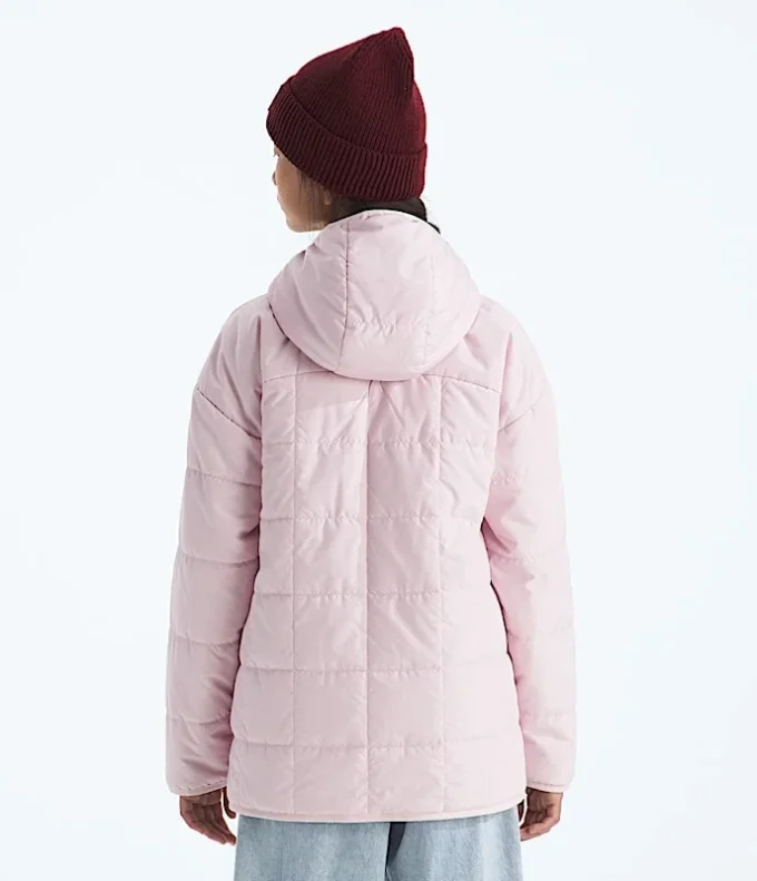 Parka scurtă reversibilă Shasta pentru fete Parka scurtă reversibilă Shasta pentru fete