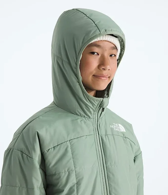 Parka scurtă reversibilă Shasta pentru fete Parka scurtă reversibilă Shasta pentru fete