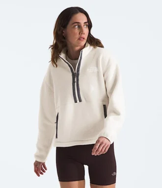 Pulover cu fermoar ¼ TNF™ Fleeski pentru femei