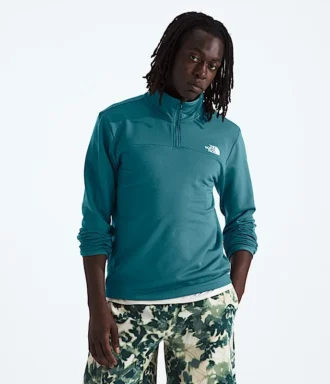Pulover din fleece Cedar Trail Grid ½-Zip pentru bărbați