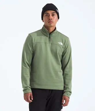 Pulover din fleece Cedar Trail Grid ½-Zip pentru bărbați