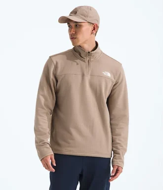 Pulover din fleece Cedar Trail Grid ½-Zip pentru bărbați