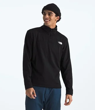 Pulover din fleece Cedar Trail Grid ½-Zip pentru bărbați