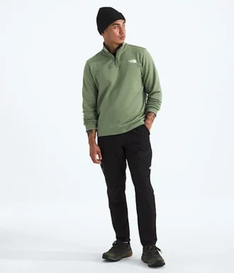 Pulover din fleece Cedar Trail Grid ½-Zip pentru bărbați