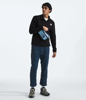 Pulover din fleece Cedar Trail Grid ½-Zip pentru bărbați