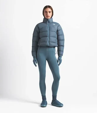 The North Face X SKIMS Jacheta retro Nuptse pentru femei 2000