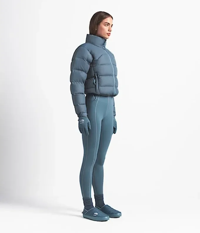 The North Face X SKIMS Jacheta retro Nuptse pentru femei 2000 The North Face X SKIMS Jacheta retro Nuptse pentru femei 2000