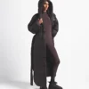 The North Face X SKIMS Parka Nuptse Wrap pentru femei The North Face X SKIMS Parka Nuptse Wrap pentru femei
