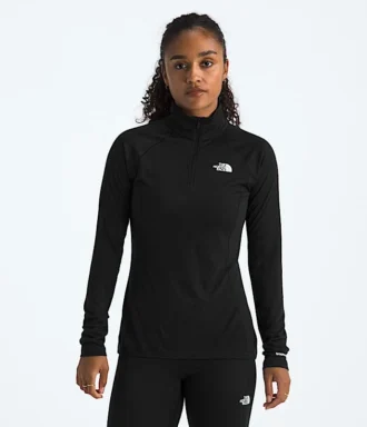 TNF X Smartwool Merino Blend 150 cu mânecă lungă și fermoar pe jumătate pentru femei TNF X Smartwool Merino Blend 150 cu mânecă lungă și fermoar pe jumătate pentru femei