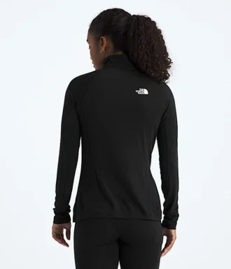 TNF X Smartwool Merino Blend 150 cu mânecă lungă și fermoar pe jumătate pentru femei TNF X Smartwool Merino Blend 150 cu mânecă lungă și fermoar pe jumătate pentru femei