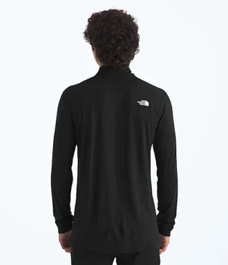 TNF X Smartwool Tricou cu mânecă lungă și fermoar pe jumătate pentru bărbați, din amestec de lână merino 150 TNF X Smartwool Tricou cu mânecă lungă și fermoar pe jumătate pentru bărbați, din amestec de lână merino 150