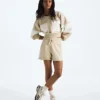 Tricou cropped oversized din bumbac pentru femei Tricou cropped oversized din bumbac pentru femei
