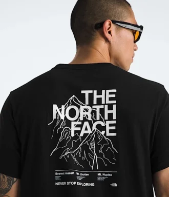 Tricou cu mânecă scurtă Evolution Half Dome pentru bărbați — Grafică