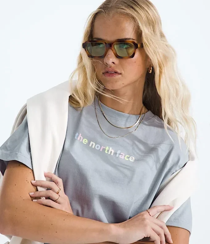 Tricou cu mânecă scurtă Evolution Proud pentru femei — Grafică