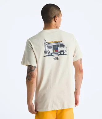 Tricou cu mânecă scurtă pentru bărbați Evolution Van Life — Grafică