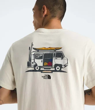 Tricou cu mânecă scurtă pentru bărbați Evolution Van Life — Grafică