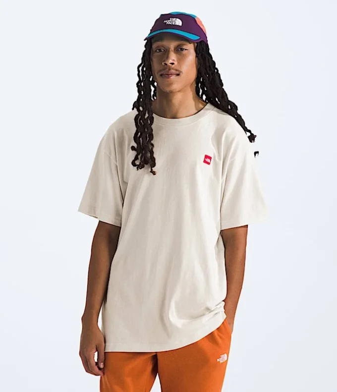Tricou cu mânecă scurtă pentru bărbați TNF Red Box Kilimanjaro Heavyweight Tricou cu mânecă scurtă pentru bărbați TNF Red Box Kilimanjaro Heavyweight