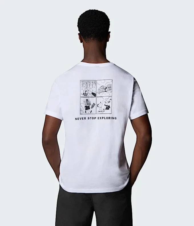 Tricou cu mânecă scurtă pentru bărbați TNF X Bialetti Tricou cu mânecă scurtă pentru bărbați TNF X Bialetti