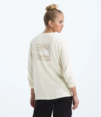 Tricou cu mâneci lungi Evolution Box NSE Fill Light pentru femei — Grafică