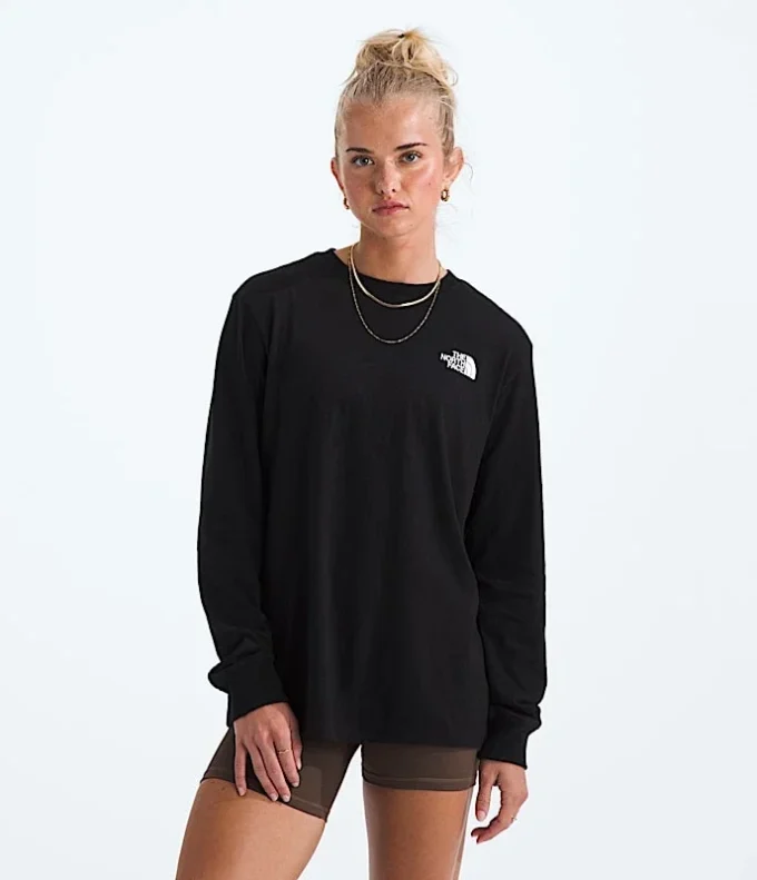 Tricou cu mâneci lungi Evolution Box NSE Fill Light pentru femei — Grafică