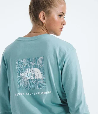 Tricou cu mâneci lungi Evolution Box NSE Fill pentru femei — Grafică